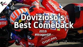 Andrea Dovizioso's Best Comeback | #AragonGP 2019