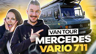 [VAN TOUR] Mercedes Vario 711D, aménagement unique ! (À vendre)