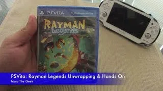 PSVita: Rayman Legends Unwrapping & Hands On