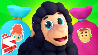 Baa Baa Black Sheep | Baby Song | Nursery Rhymes & Kids Songs with Super Supremes