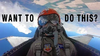 How You Can Become An Air Force Pilot + Flying With The Thunderbirds