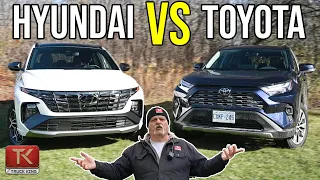 Toyota RAV4 vs Hyundai Tucson - Which Midsize Crossover is Best?