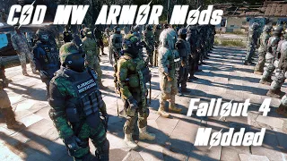 Fallout 4 : NEW MW ARMOR Mods 2024 (4k Graphics) (MW Mods)