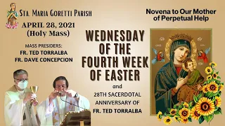 April 28, 2021 | Rosary, Novena to Our Mother of Perpetual Help and  Holy Mass