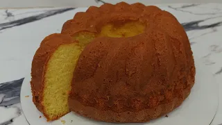 The most delicious and soft SAFFRON CAKE _ Easy saffron cake recipe