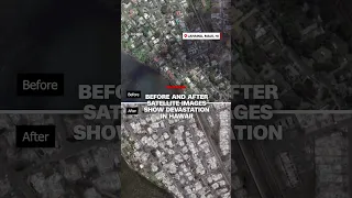 Before and after satellite images show devastation in Hawaii