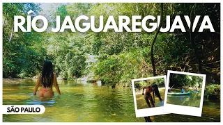 Um dos rios mais TRANSPARENTES de São Paulo🛶| Rio Jaguareguava | Bertioga #ecoturismo #canoagem