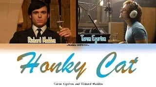 TARON EGERTON AND RICHARD MADDEN - 'HONKY CAT' (COLORED LYRICS/VISUALISER)