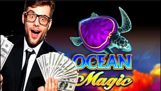 NEW SLOT ALERT! Ocean Magic Bubble Boost Slot Machine! BIG WINS!