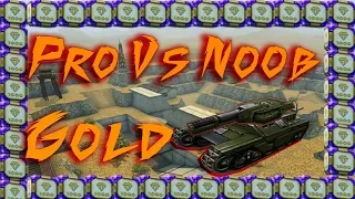 Tanki Online - Pro VS Noob - Gold box!!!