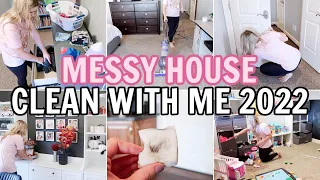 HUGE ALL DAY CLEAN WITH ME | FALL CLEANING MOTIVATION | MESSY HOUSE SPEED CLEANING ROUTINE