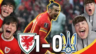 WALES ARE IN THE WORLD CUP!! | WALES 1-0 UKRAINE - WALES FANS LIVE MATCH REACTIONS