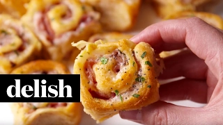 Ham & Cheese Roll-Ups | Delish