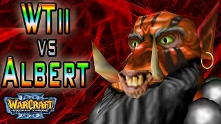 Warcraft 3 - WTii vs Albert #13 (1v1 #79)