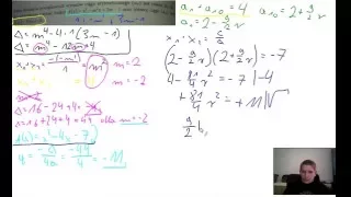 Oblicz najmniejsza wartosć funkcji kwadratowej + ciągi