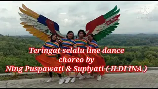 Teringat selalu line dance choreographer by Ning Puspawati & Supiyati DIY ( ILDI INA ),Demo : SKLD