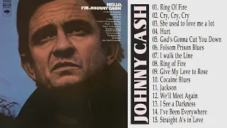 Johnny Cash  || Johnny Cash Greatest Hits  Playlist Full Album 2022