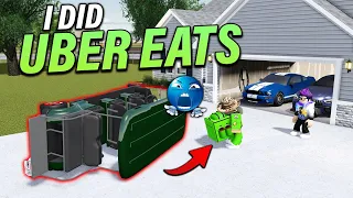 UBER EATS IN A GOLF CART!!! || ROBLOX - Greenville