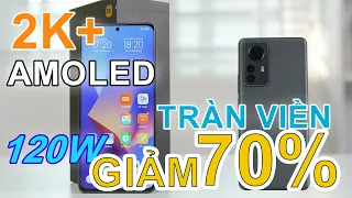 Đánh giá XIAOMI 12 PRO 27 CỦ RỚT GIÁ CÒN 7 TRIỆU: SNAP 8GEN1, AMOLED 2K+ 120HZ, TRÀN VIỀN, 120W...