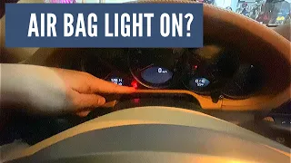 How to Reset a Porsche Airbag Light