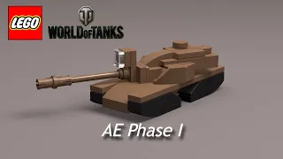 Lego mini tank AE Phase I World of Tanks