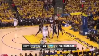 Pelicans vs Warriors | Full Game Highlights | Game 1 | April 18, 2015 | 2015 NBA Playoffs