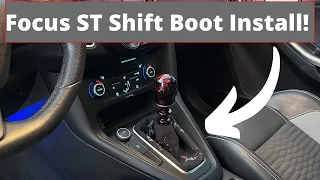 Focus ST Shift Boot Install + New Reverse Lockout from Billetworkz