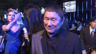 Ghost In The Shell Tokyo Premiere Interview - Takeshi Kitano