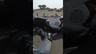 KTM Duke 390 Crash Accident. My first crash. Vikas Rachamalla YT Shorts!