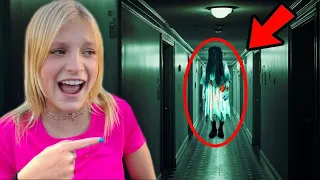 7 YouTubers Who CAUGHT GHOSTS ON CAMERA! (Ninja Kidz TV, Payton Delu, Royalty Family)