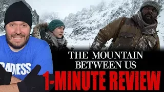 THE MOUNTAIN BETWEEN US (2017) - One Minute Movie Review
