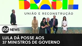 Lula dá posse aos 37 ministros de Governo | SBT News