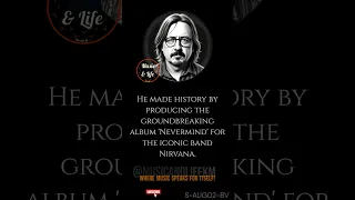 BUTCH VIG AUG02 I 👍#Garbage 🎵 #Nevermind 👌#Nirvana 🎶🌟