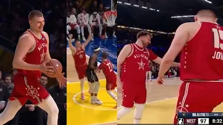 LUKA & JOKIC TROLLS ENTIRE ALL-STAR GAME! CRAZY TROLLING MOMENTS! MAKES A JOKE OF ENTIRE GAME!