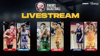 NCAA Season 98 | LPU vs. Arellano; LSGH vs. SSC-R; Letran vs. Mapua (Jrs. Basketball) | LIVESTREAM