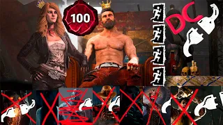 100 престиж Кейт и Дэвид, доводим убийц до нервного срыва, DC от убийц | Dead by daylight | DBD |