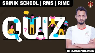 Quiz Test For RIMC, RMS and Sainik School | Military School Online Coaching