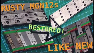 Restoring MGN12 Linear rails | Ender 3 upgrade