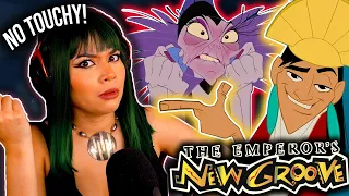 ACTRESS REACTS to THE EMPEROR'S NEW GROOVE (2000) FIRST TIME WATCHING *KUZCO IS A MENACE TO SOCIETY*