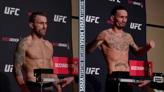 UFC 245 Weigh-Ins: Alexander Volkanovski, Max Holloway Make Weight - MMA Fighting