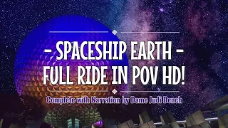 CLEAREST JUDI DENCH NARRATION - SPACESHIP EARTH - HD POV Full Ride