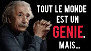 Albert Einstein : Voici les citations les plus inspirantes.