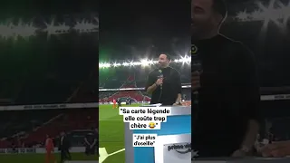 Échange entre Adil Rami et Thierry Henry après le match PSG-ESTAC #shorts