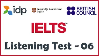 IELTS Listening Practice Test With Answers - Video 06