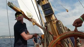 Regates Royales Cannes 2024 - Reserve your place on board a classic racing yacht.