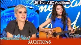 Evelyn Cormier “Wicked Game” UNIQUE VOICE   | American Idol 2019 Auditions