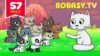 MIX 10 Kotków - Zestaw Piosenek dla Dzieci - Bobasy TV