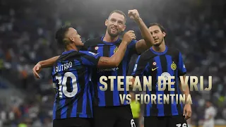 Stefan De Vrij vs Fiorentina | Dutch Wall🔥🧱 | Inter