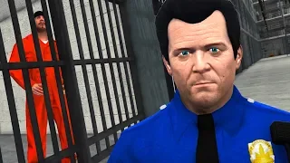 GTA 5 - WORKING in a HIGH SECURITY PRISON!! (Mods)