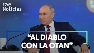 PUTIN presume de ARMAS NUCLEARES y dice que ZELENSKI avergüenza a los JUDÍOS | RTVE